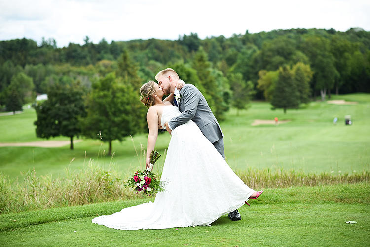 outdoor wedding durham ontario